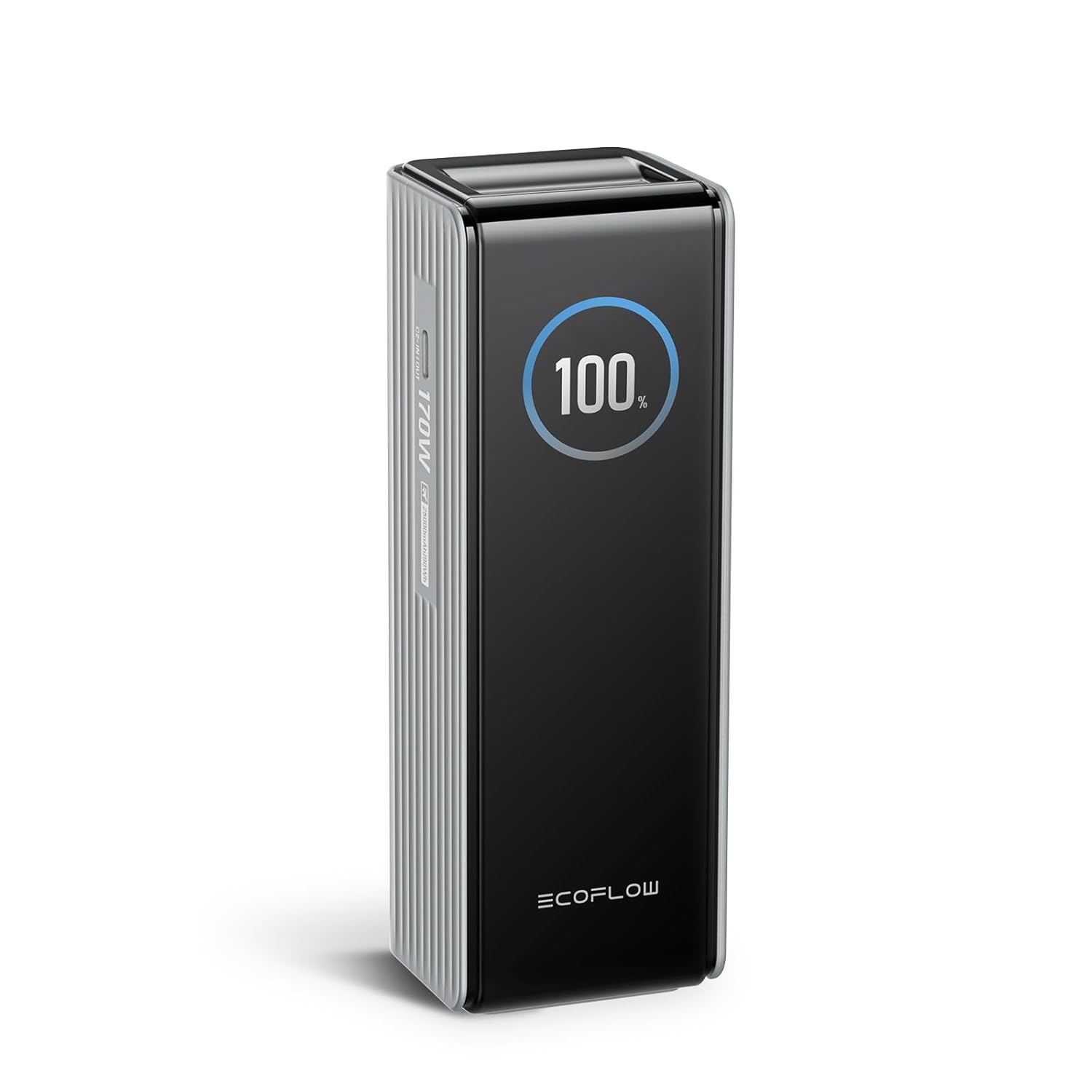 EF ECOFLOW Laptop Power Bank, 25,000mAh 170W Portable Charger with Dual 140W USB-C Ports, Smart Display, Flight-Approved for Travel, Fast Charging for iPhone 17/16 Series, MacBook, Samsung and More