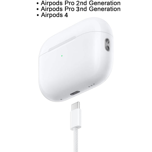 Airpods 4 Charging Cord, Type C new AirPods Pro 3 (3rd Gen) Charger Cable, USB A to USB C Cable Compatible for AirPod Pro 2 (2nd Gen) Wireless Earbuds, AirPod Max 2,iPhone 15/16/17 Carplay Cable 3.3FT