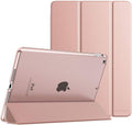 Case for iPad 10.2 iPad 9th Generation 2021/ iPad 8th Generation 2020/ iPad 7th Generation 2019, Slim Stand Hard Back Shell Smart Cover Case for iPad 10.2 inch, Auto Wake/Sleep, Rose Gold