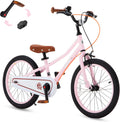 RoyalBaby Kids Bike, Terra EZ Balance to Pedal Convertable Bicycle, 14 16 18 Inch Easy Learn Balancing to Biking Boys Girls Ages 3-9 Years Beginners