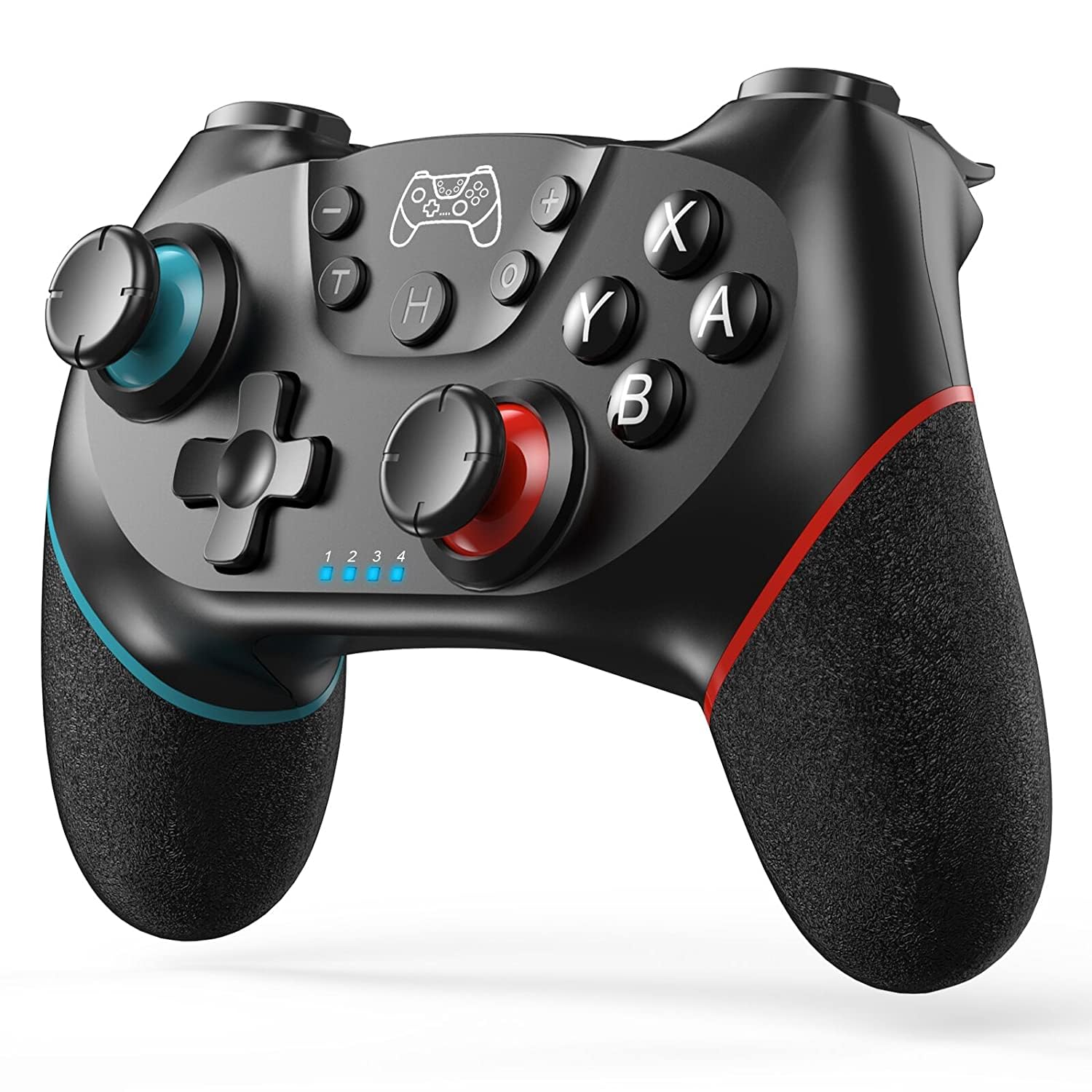 Diswoe Upgraded Wireless Controller for Switch 1/Lite/OLED/Switch 2 Pro Controller for Switch PC Hall Joystick Gamepad Supports Wake up, Gyro Axis, Turbo, Dual Vibration and Screenshot Function