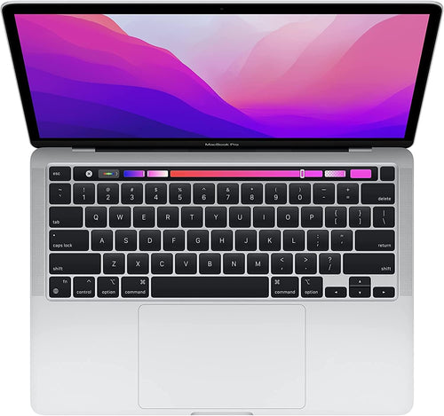 2022 Apple MacBook Pro with Apple M2 Chip (13-inch, 8GB RAM, 256GB SSD Storage) (QWERTY English) Silver (Renewed)