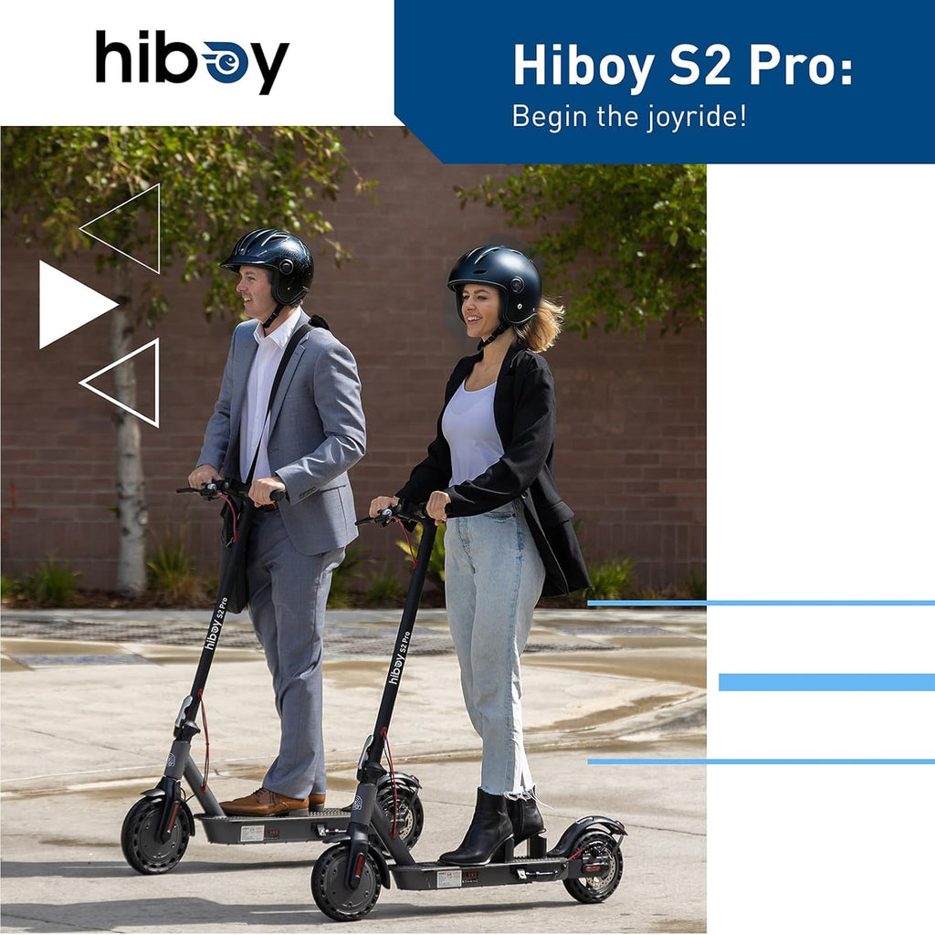 Hiboy S2 Pro/X300 Electric Scooter, 500W Motor, 10"/12" Tires, 25/38 Miles Range E Scooter, 19/23 Mph Folding Commuter Electric Scooter for Adults