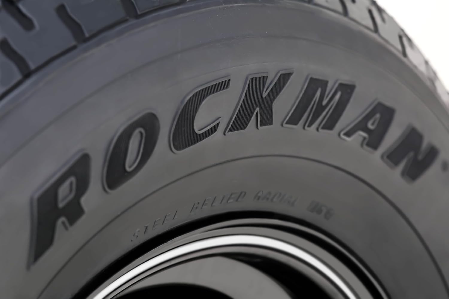 ROCKMAN Trailer Tire ST225/75R15 10-Ply Load Range E 117M Steel Belted Radial 11168, Set2