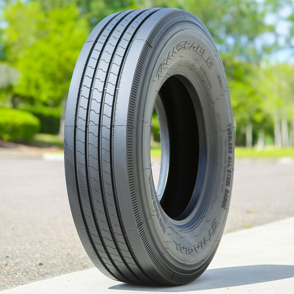 Set of 4 (FOUR) Transeagle ST Radial All Steel Heavy Duty Premium Trailer Radial Tires-ST225/75R15 225/75/15 225/75-15 123/119L Load Range G LRG 14-Ply BSW Black Side Wall