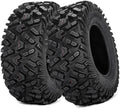 Set of 2 FORERUNNER 25X10-12 ATV Tires, 6PR Tubeless UTV Tires, All-terrain Tires