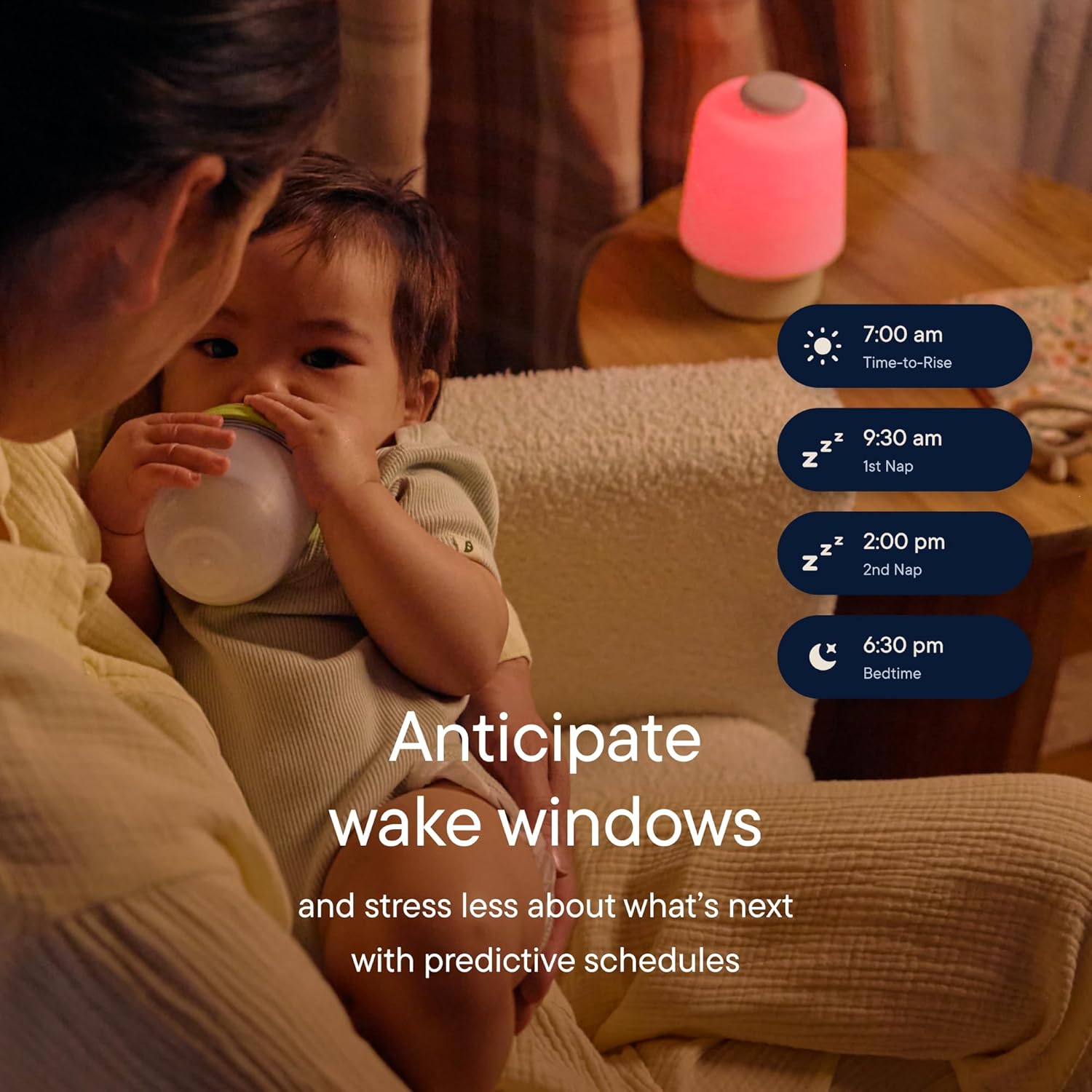 Hatch Baby Sound Machine, Night Light (Putty) | Sleep Support | Registry Essential, Routine Builder, Time-to-Rise Alarm Clock, White Noise, Nursery Stories, Toddler Kids (Wi-Fi)