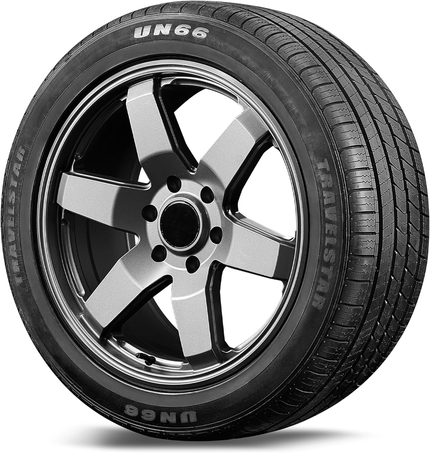 Set of 4 (Four) Travelstar UN66 255/50R20 105H All-Season High Performance CUV/SUV Tires 255/50/20 - Includes Three-Year Road Hazard Warranty UTQG 520AA (Tire Only)