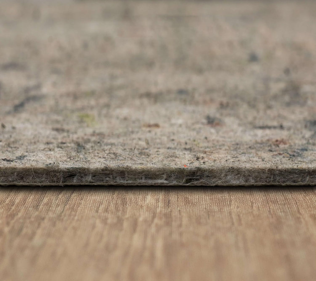 Mohawk Home Non Slip Rug Pad 10' x 14'- 1/4" Thick Felt + Latex Rubber Gripper - Dual Surface Cushion for Hardwood, Carpet, Tile Floors, Made in USA