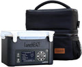 LunchEAZE XL Cordless Heated & Electric Lunch Box – Battery-Powered, 6-Cup Capacity, 220°F, Automatic Scheduled Heating, Insulated Bag for Hot Meals Anywhere