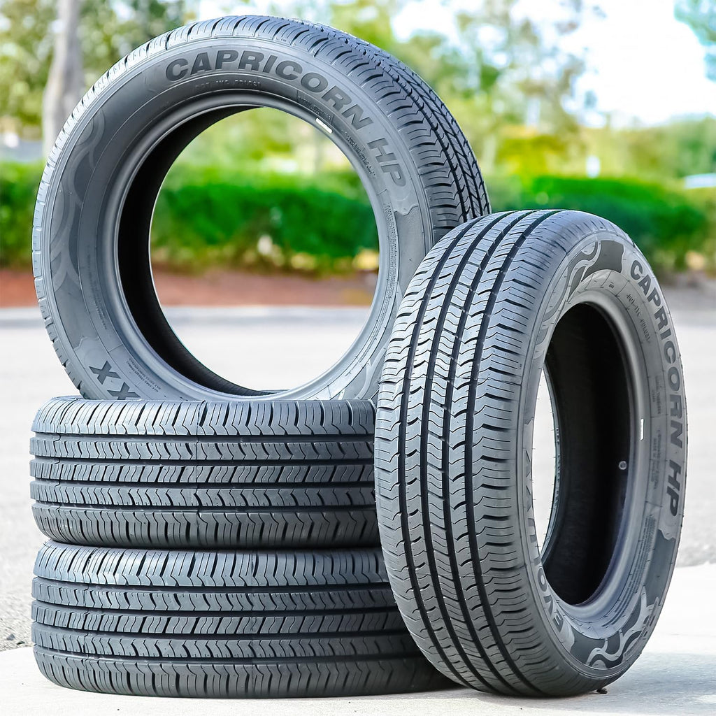 Set of 4 (FOUR) Evoluxx Capricorn HP All-Season Truck/SUV Performance Radial Tires-235/65R18 235/65/18 235/65-18 106H Load Range SL 4-Ply BSW Black Side Wall UTQG 700AA