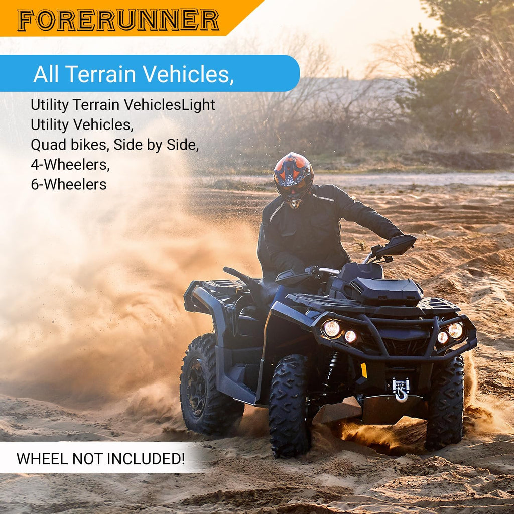 Set of 4 FORERUNNER 30X10R14 ATV Tires, 8PR Tubeless UTV Tires, All-terrain Tires