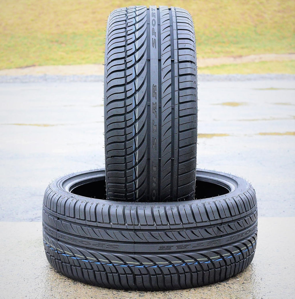 Set of 4 (FOUR) Fullway HP108 All-Season Truck/SUV High Performance Radial Tires-245/45R20 245/45ZR20 245/45/20 245/45-20 103W Load Range XL 4-Ply BSW Black Side Wall UTQG 380AA