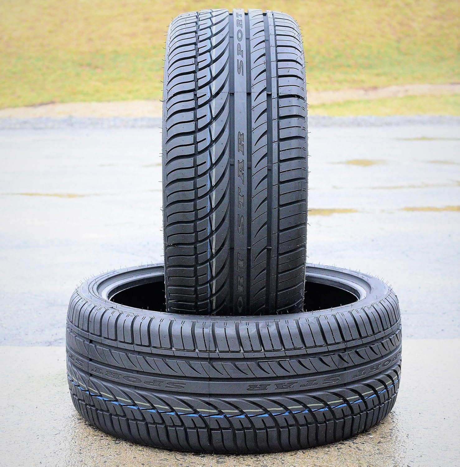 Set of 4 (FOUR) Fullway HP108 All-Season Truck/SUV High Performance Radial Tires-245/45R20 245/45ZR20 245/45/20 245/45-20 103W Load Range XL 4-Ply BSW Black Side Wall UTQG 380AA